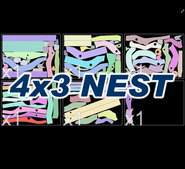 78-88 G-Body Complete FULL Frame Wrap - DXF Files - Image 2