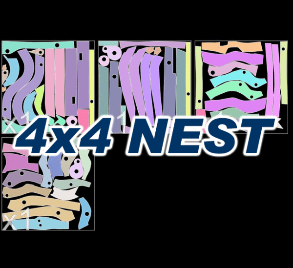 78-96 B-Body D-Body Complete FULL Frame Wrap - DXF Files - Image 3