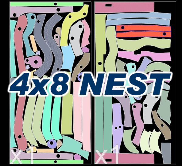 78-96 B-Body D-Body Complete FULL Frame Wrap - DXF Files - Image 4